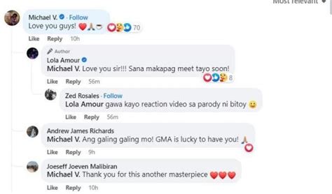 WATCH: Michael V. Posts Teaser of a Parody of Lola Amour's .